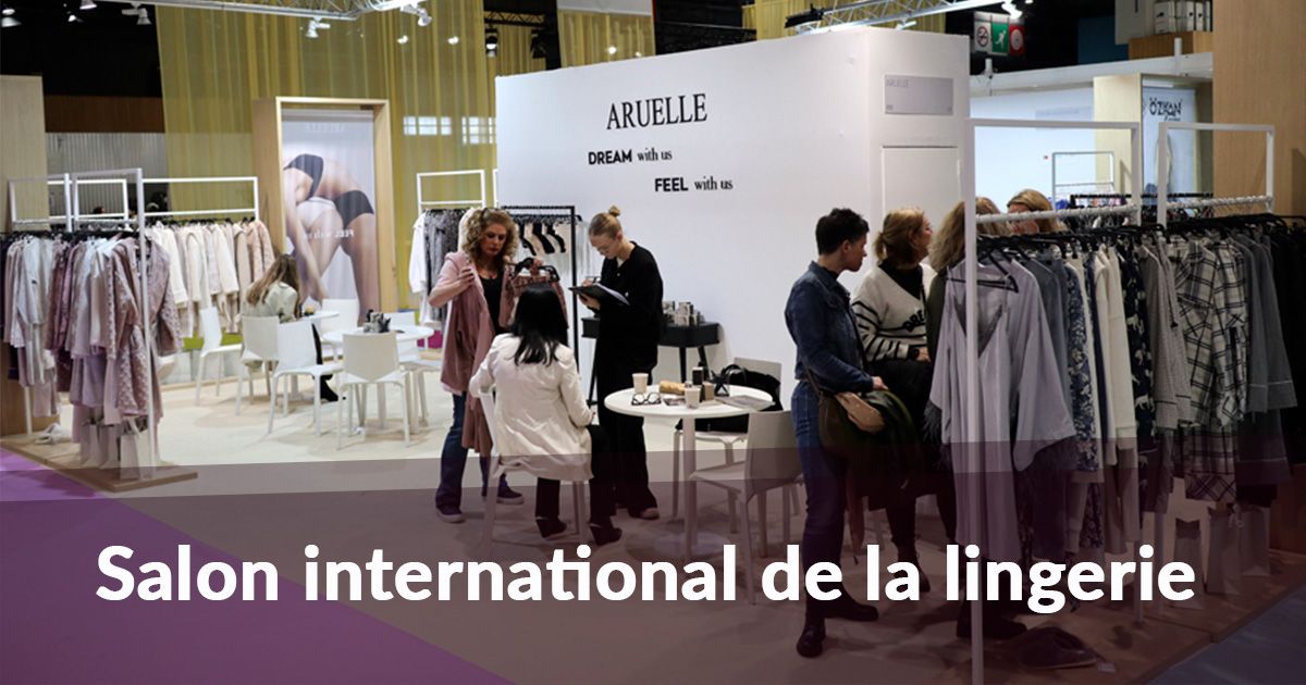 Aruelle на международной выставке  Salon international de la lingerie
